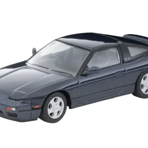 Tomytec 1/64 Scale Nissan 180Sx Type X Purplish Gray 1995 Model Car
