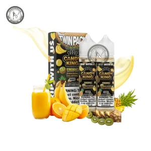 TROPIC BUBBLEGUM – CANDY KING E-LIQUID – 120ML