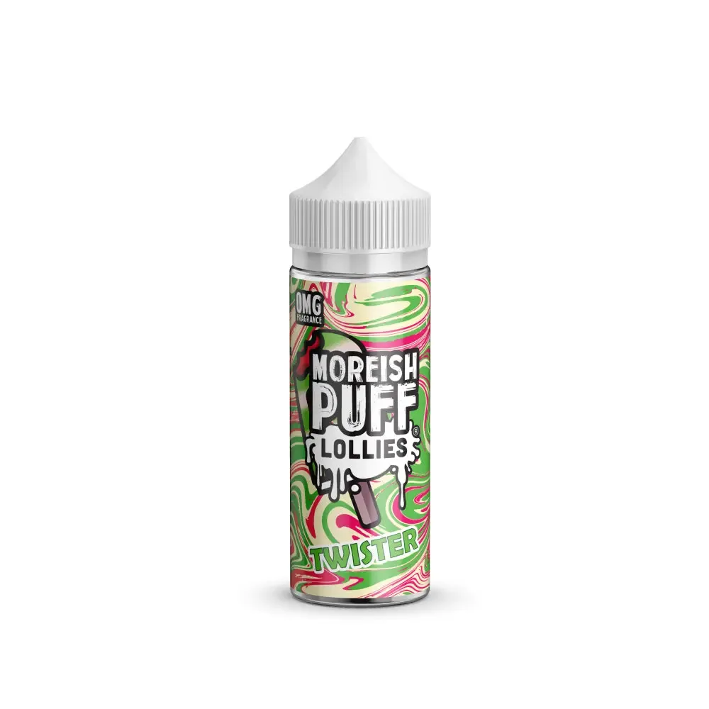 Twister Lollies 100ml Shortfill by Moreish Puff