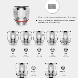 Vaporesso GT Core Coils for NRG / Cascade Tanks - Pack of 3pcs