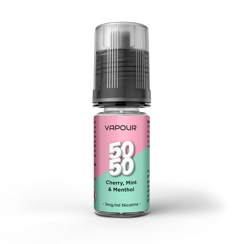 Vapour 5050 Cherry Mint and Menthol E Liquid 10ml