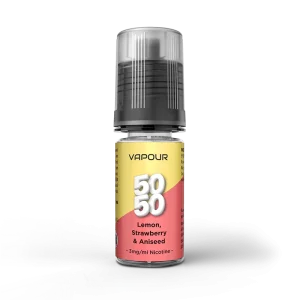 Vapour 5050 Lemon Strawberry and Aniseed E Liquid 10ml