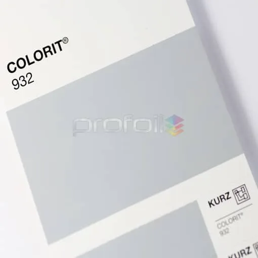VB932 Grey Matt Pigment Foil