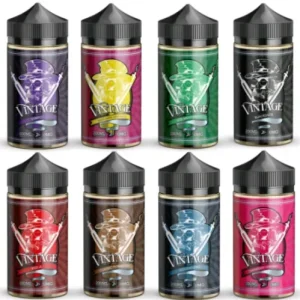 Vintage Premium E-Liquid Vape Juice – 8 Delicious Flavours for a Smooth Vaping Experience