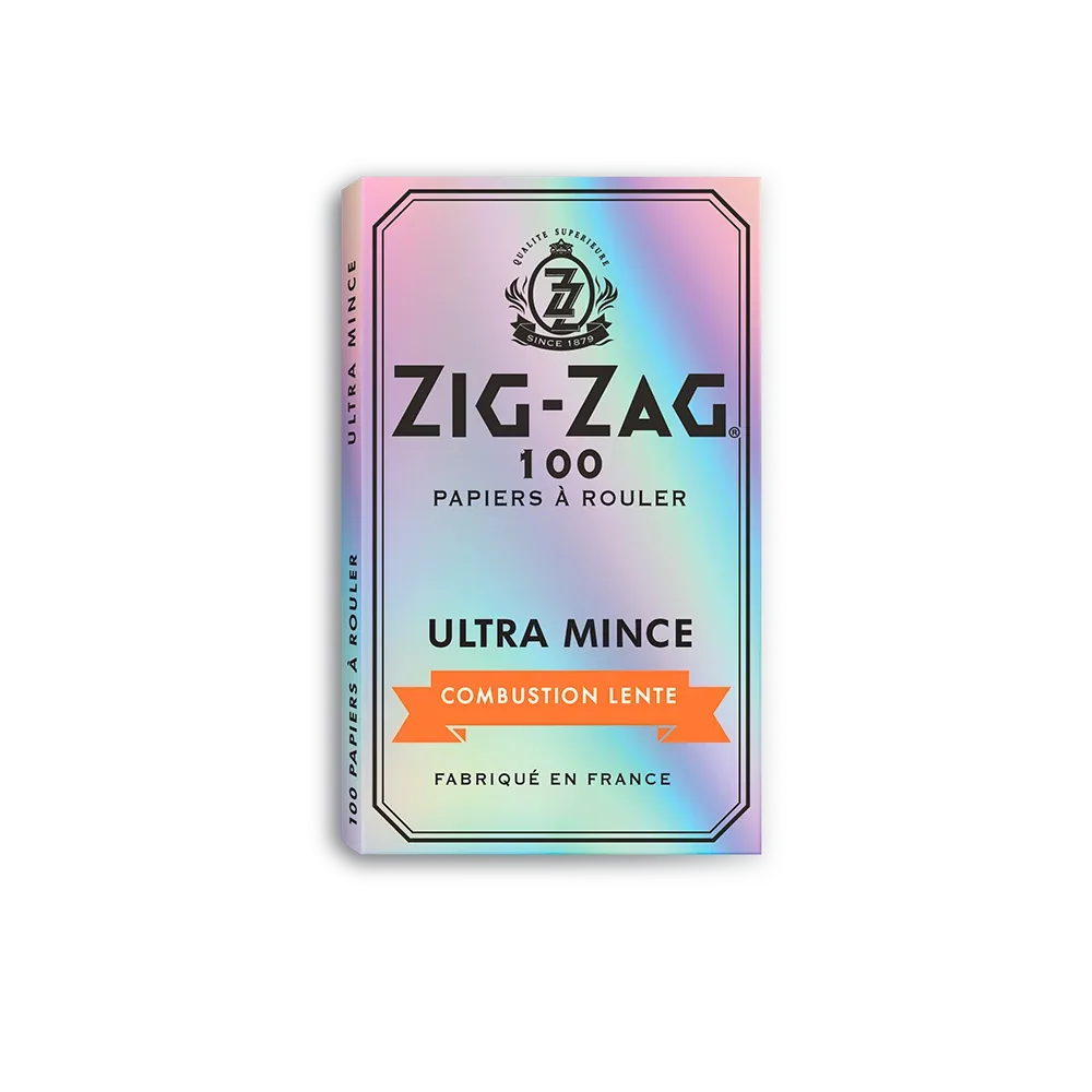 Zig-Zag | Silver Ultra Thin 100 Papers