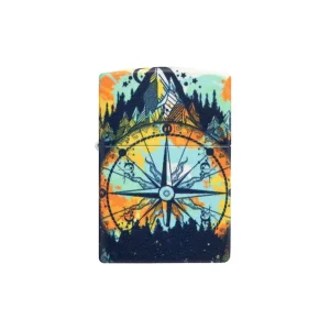 Zippo Lighter - Compass Design