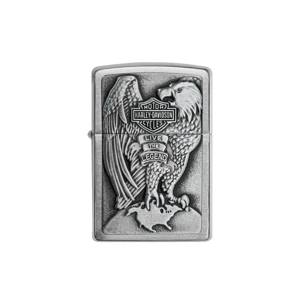Zippo Lighter - Harley Davidson Made USA Eagle