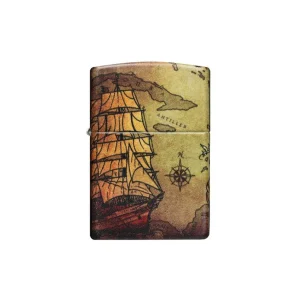 Zippo Lighter - Pirate Ship Design