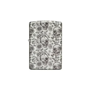 Zippo Lighter - Skeleton Design