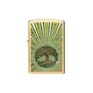 Zippo Lighter - Spiritual Design