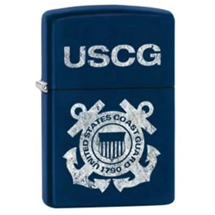 Zippo Lighter - USCG Distressed Logo