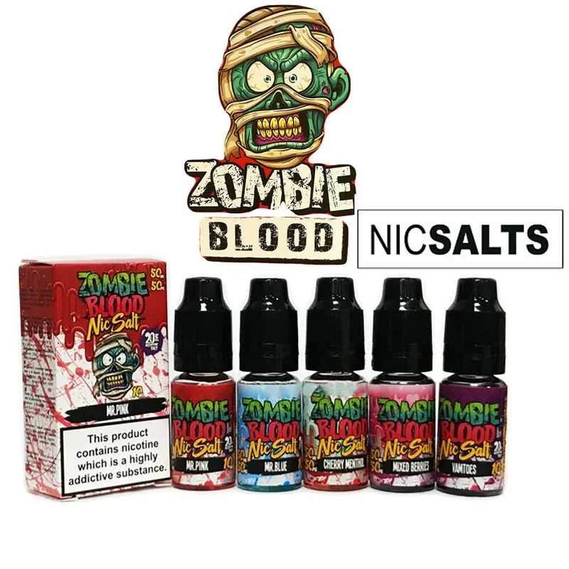 Zombie Blood Nic Salt E-Liquid – Premium Nicotine Salt Vape Juice