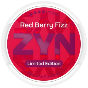 ZYN Red Berry Fizz Nicotine Pouches - (5 Pack)